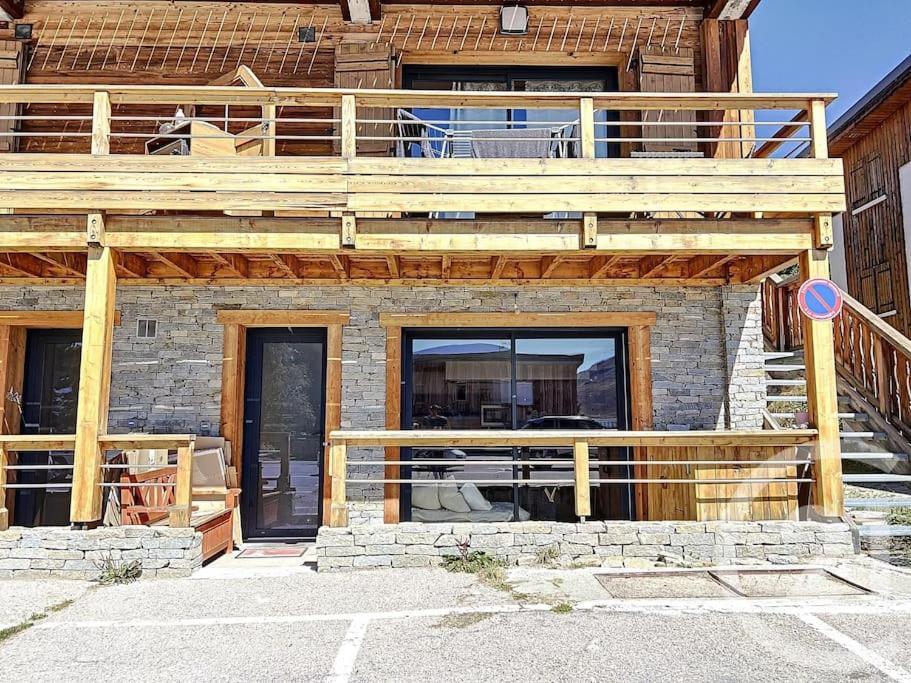 Huez Appartement En Chalet 4 Etoiles מראה חיצוני תמונה