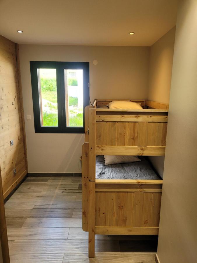 Huez Appartement En Chalet 4 Etoiles מראה חיצוני תמונה