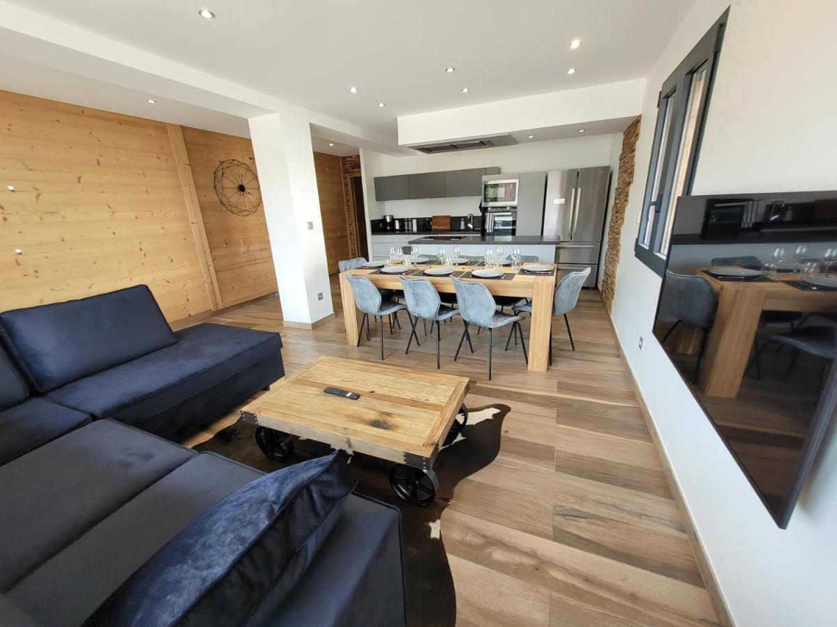 Huez Appartement En Chalet 4 Etoiles מראה חיצוני תמונה