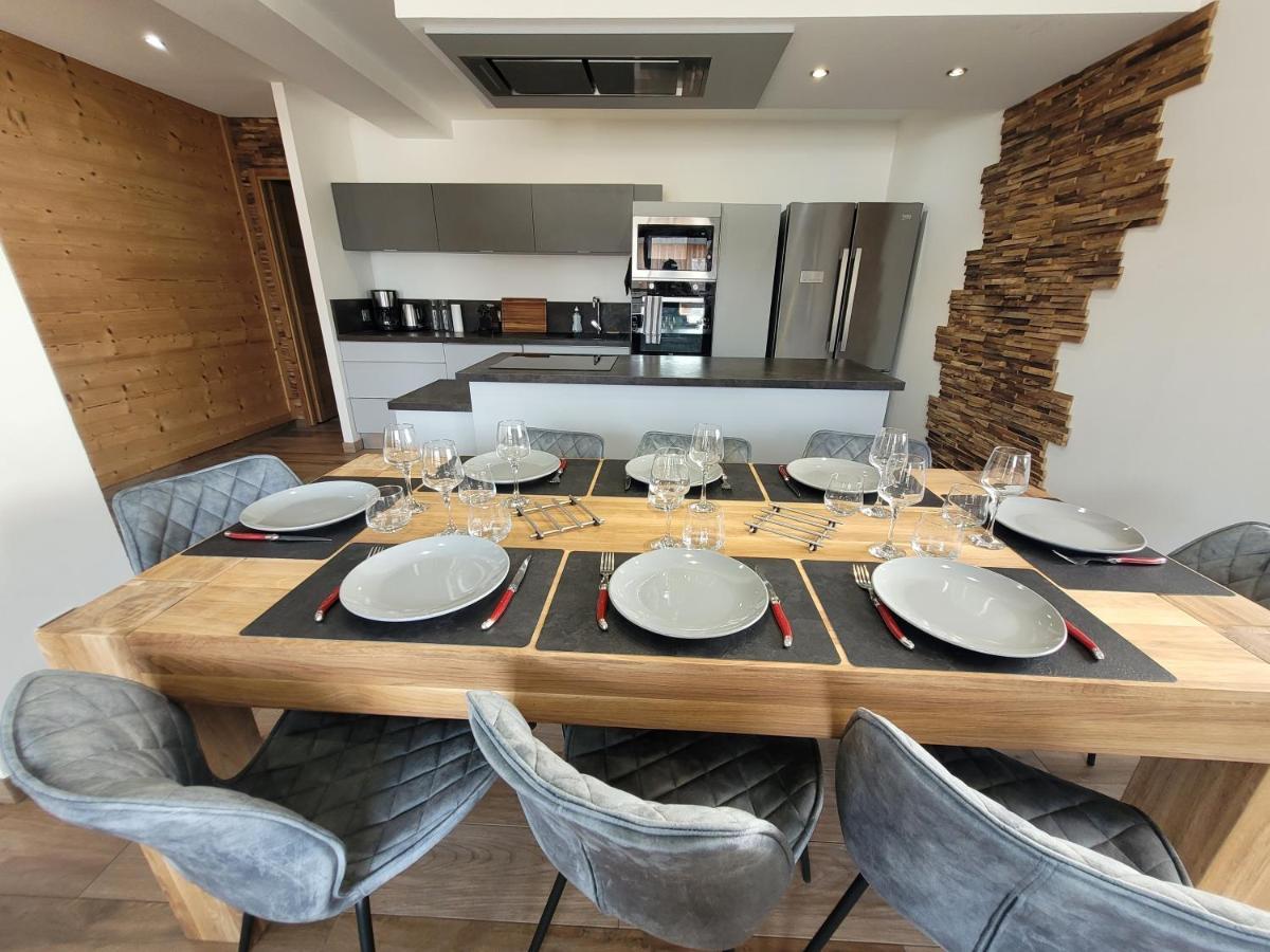 Huez Appartement En Chalet 4 Etoiles מראה חיצוני תמונה