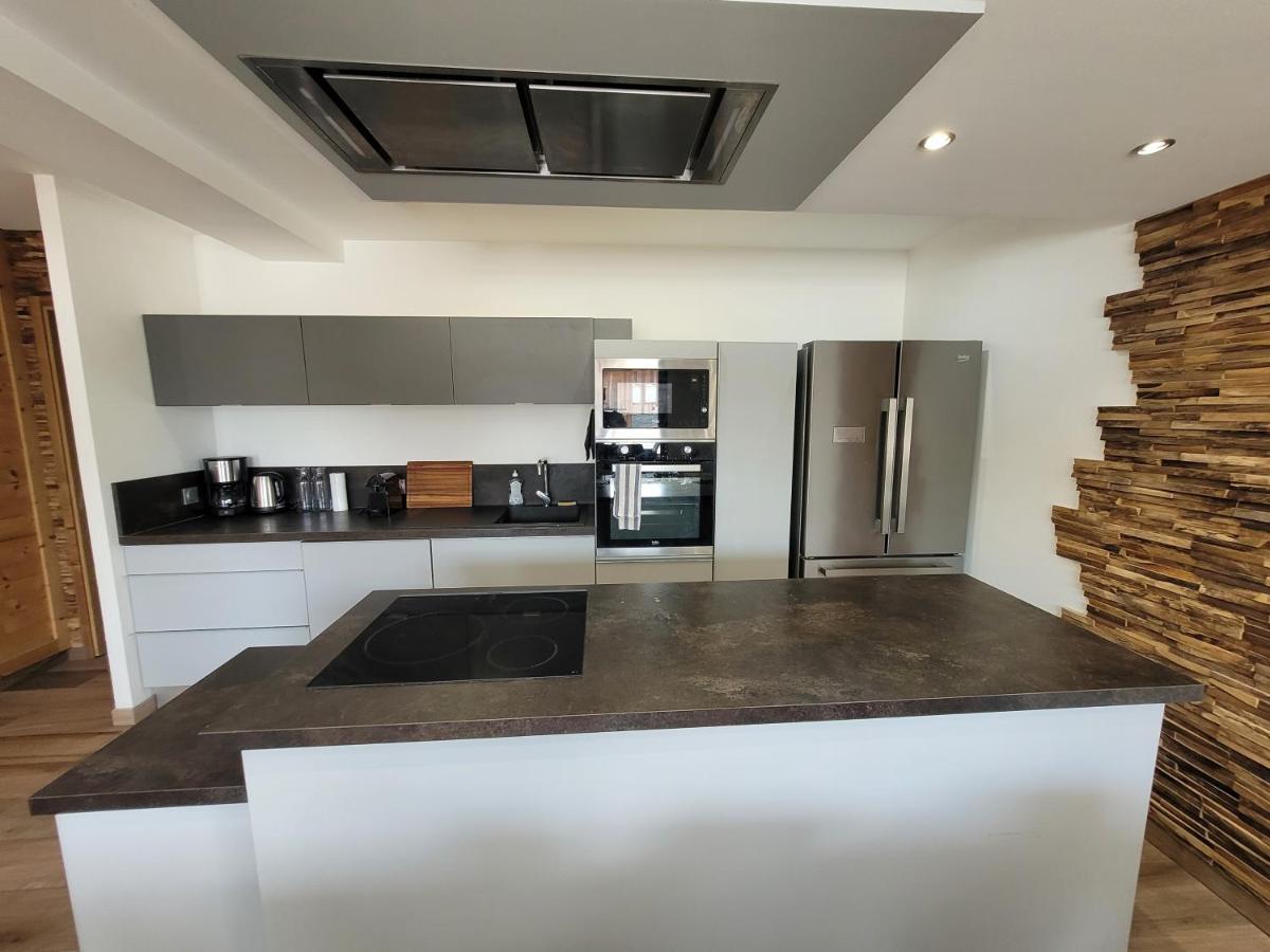 Huez Appartement En Chalet 4 Etoiles מראה חיצוני תמונה
